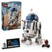 LEGO Star Wars R2-D2 Brick Built Droid Figure, Collectible Star Wars Room Décor with Exclusive 25th Anniversary Minifigure Darth Malak, Creative Play Gift Idea for Kids or Fans Ages 10 and Up, 75379