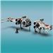 LEGO Star Wars TIE Fighter & X-Wing Mash-up Building Set, Starfighter Toy for Boys and Girls, Customizable Vehicles with 4 Minifigures, Star Wars Gift for Kids or Any Fan Ages 9 and Up, 75393