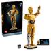 LEGO Star Wars C-3PO Buildable Droid Figure, Build and Display Model with C-3PO Minifigure, Star Wars Collectible for Home or Office Décor, Nostalgic Gift Idea for Adults, Fans or Collectors, 75398