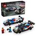 LEGO Speed Champions BMW M4 GT3 & BMW M Hybrid V8 Race Cars, BMW Toy for Kids with 2 Buildable Models and 2 Driver Minifigures, Car Toy Birthday Gift Idea for Boys and Girls Ages 9 and Up, 76922