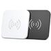 Choetech 10W Wireless Fast Charger, 1.2m AB Cable, Black+White(Open Box)