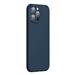 Baseus Liquid Silica Gel Protective Case For iPhone 13 6.7" Pro Max Blue