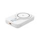 iCAN 10000mAh Magnetic Automatic Wireless Charging Power Bank, White(Open Box)