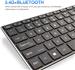 Rii K22BT Wireless Scissor Switch Keyboard with Built-in Touchpad(Open Box)