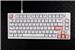 DAREU EK75 Wired Gasket Rainbow Backlight Mechanical Keyboard  Customized Dream Linear Switch, White