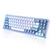 Yunzii AL71 BLUE P Mechanical Gaming Keyboard with RGB Backlighting,Hot Swappable(Open Box)