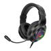 Redragon H260 Hylas Gaming Headset with high sensitivity microphone and RBG backlight [H260]