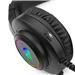 Redragon H260 Hylas Gaming Headset with high sensitivity microphone and RBG backlight [H260]