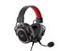 Havit H2008D Wired Gaming Headset with 3.5mm Plug 50mm Drivers Surround Sound HD Detachable Mic, Black & Ochre.