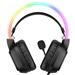 Onikuma X22-BK Gaming Headset With Microphone 3.5 mm, RGB Wired Headset For PC, XBOX, PS4