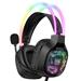 Onikuma X22-BK Gaming Headset With Microphone 3.5 mm, RGB Wired Headset For PC, XBOX, PS4