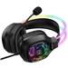 Onikuma X22-BK Gaming Headset With Microphone 3.5 mm, RGB Wired Headset For PC, XBOX, PS4