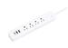 iCAN FL-300CS 4 Outlets Power Strip with 2 USB-A and 1 USB-C Ports, 3ft Cord