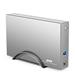 iCAN RSH-339 3.5" USB 3.0 SATA III Hard Drive Enclosure with Max Speed 6Gbps, Sliver(Open Box)