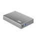 iCAN RSH-339 3.5" USB 3.0 SATA III Hard Drive Enclosure with Max Speed 6Gbps, Sliver(Open Box)