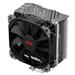 iCan 4-Heatpipe CPU Cooler | 120mm PWM Silent Fan  | TDP-180W | CUP Air cooling | Fan Speed upto 1800RPM | Aluminum Extrusions Socket  | Support AM5 Socket(Open Box)