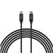 CHOETECH 6.6ft USB-C to USB-C 3.1 GEN 2 Cable, 100W(20V/5A), 10 Gbps