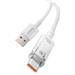 Baseus Explorer Series Fast Charging Cable with Smart Temperature Control USB-A to Type-C 100W, 2m (6.6ft), White