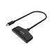 Unitek USB Type-C 5Gbps to 2.5 inch SATA Hard Disk 6G Adapter, Black