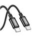 Hoco "X91 Radiance" USB Type-C to Type-C 60W charging data cable, 3m (9.9ft)