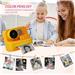 Mafiti Kids Camera Instant Print, K27 48MP Digital Camera with Zero Ink, Selfie 1080P Video Camera with 32G TF Card, Toys Gifts for Girls Boys Aged 3-12 for Christmas/Birthday/Holiday (Orange)(Open Box)