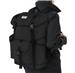 KINGSLONG 15.6" Backpack, Hiking Motorcycle Camping Military Traveling, Black (KLB211001BK)