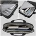 KINGSLONG 17.3" Slim Laptop Bag for Work Business Travel - Black