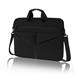 KINGSLONG 15.6" Laptop Briefcase, Bubble Soft Case, Black