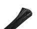 iCAN flame-retardant cable sleeve, 13mm/ 3m (10ft), Black