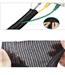 iCAN flame-retardant cable sleeve, 13mm/ 3m (10ft), Black