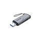 Unitek R1010A USB A/C to Micro SD/SD Multi-In-One Card Reader, Space Grey