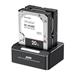 iCAN RSH-DS01 USB 3.0 Dual Bay SATA Hard Drive Dock for 2.5" and 3.5" SSD/HDD