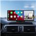 ICAN 10.26 Inch Screen Wireless Carplay & Android Auto ,4K Dash Cam ,2-Channel Dashcam ,4K Front + 1080p Rear Backup Camera ,170° FOV , IPS Touch Screen Display , Bluetooth , Voice Control , 12V Cigarette Lighter Plug , No Fuse Box Necessary