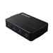 ORICO 4-Port USB 3.0 SuperSpeed Hub, Dual Mode Power Supply, 1m Cable & 12V2A Power Adapter, Black (H4928-U3-V1)