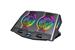 iCAN Gaming Laptop Cooler with 2 Quiet Big Fans, 7 Modes RGB Colors Light and Phone Holder(Open Box)