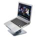 Hoco PH52 Ergonomic Tablet and Laptop Stand Holder with 360° Rotating Base, Gray.