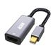 iCAN Mini DisplayPort to HDMI Adapter, 4K@60Hz, Nylon Braided, Aluminum Shell, Gold plated