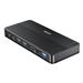 UNITEK D1104A01 15-in-1 MST 8K 10Gbps Docking Station, 100W PD, 2 USB-C, USB-A, 2 USB-A, 2 HDMI, DP with MST, SD, Micro SD, Audio, Ethernet(Open Box)