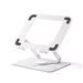 iCAN H26 Laptop/Tablet Ergonomic Stand, Adjustable and Rotatable Height & Angle, White.(Open Box)