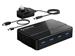 Orico H4928-U3-V1-BK 4-Port USB 3.0 SuperSpeed Hub with 12V 2A Power Adapter, Dual Mode Power Supply