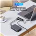 ORICO PAPW2AC-C3-05-BK-EP 4-Port USB-C 100W Hub with 50cm/1.64ft Cable(Open Box)