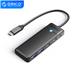 ORICO PAPW2AC-C3-05-BK-EP 4-Port USB-C 100W Hub with 1.6ft Extension Cable(Open Box)