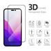 VMAX 3D resin full cover tempered glass screen protector for iPhone 14 plus 6.7''