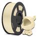 Sunlu 1.75mm, 1kg/spool, PLA meta filament (Cream White)