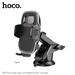 HOCO Fair Push-type Car Holder (Center Console), Black(Open Box)