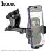 HOCO Fair Push-type Car Holder (Center Console) - Black (H15)