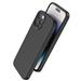 HOCO Pure Series Silicone Magnetic Protective Case for iPhone 15 Pro, Black