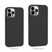 HOCO Pure Series Silicone Magnetic Protective Case for iPhone 15 Pro, Black