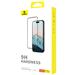Baseus Diamond Series Full-Coverage HD Tempered Glass Screen Protector for iPhone 15 Pro Max, Clear (With Cleaning Kit and EasyStick Installation Tool)