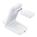 Choetech T608-F-WH 3-in-1 15W Wireless Charger Stand for AirPods, iWatch and Samsung Watch, Detachable Watch Charge(Open Box)